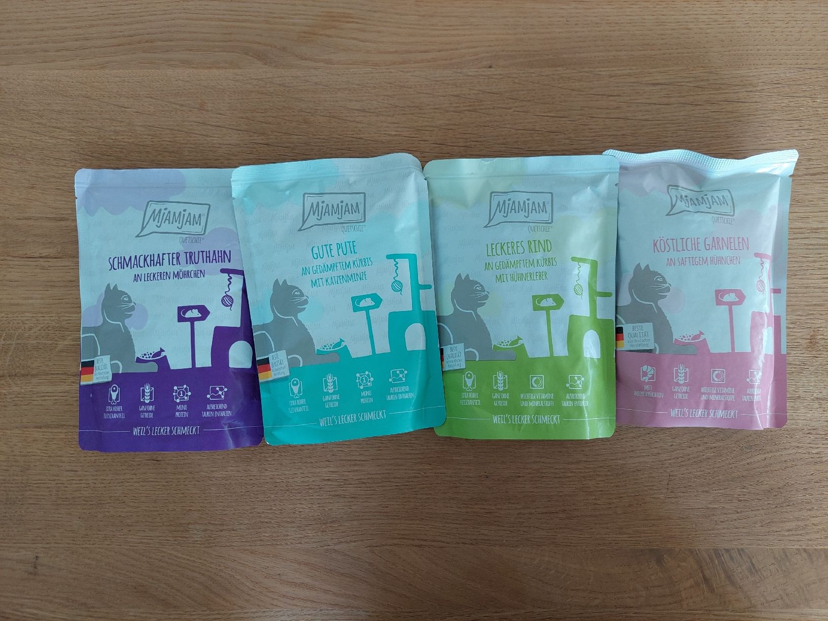 Futter: Mjamjam Katzenfutter Nassfutter getreidefrei und Snacks - Gr – Neu (gemäss Beschreibung) aus Messen von Jolyjumpr 2