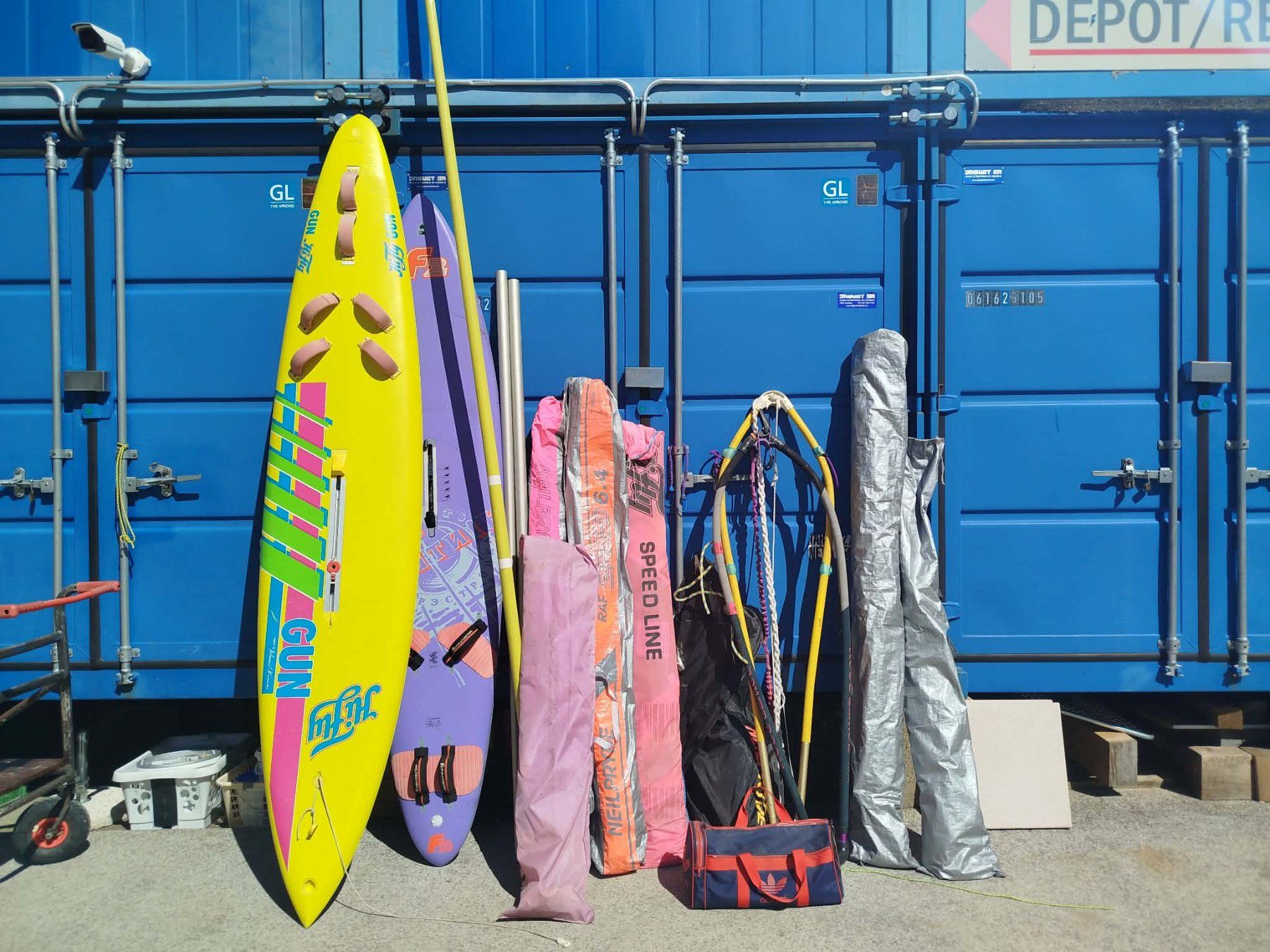 Tavole da surf e di nuoto: 2 X Planche à voile – Usato da La Chaux-de-Fonds venduto da Emmaus2300CDF