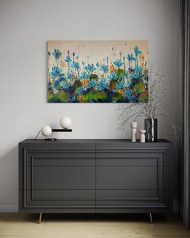 Dipinti: Tableau 116x73 Peinture – Usato da Meyrin venduto da Gubiskoart