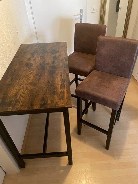 Tischset: Bartisch mit 2 Barstühlen - TOP – Neu (gemäss Beschreibung) aus Neuenkirch von Witch55 1