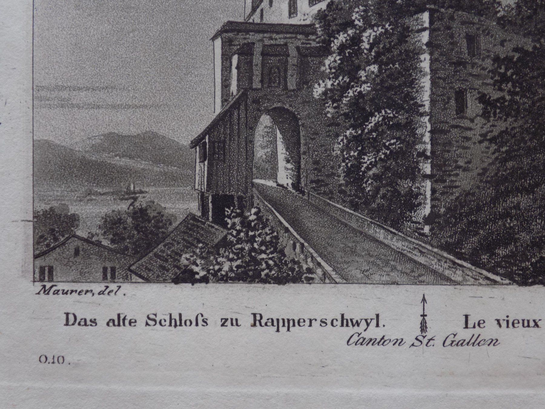 Incisioni: Schloss Rapperswil – Usato da Risch venduto da Rischli15 5