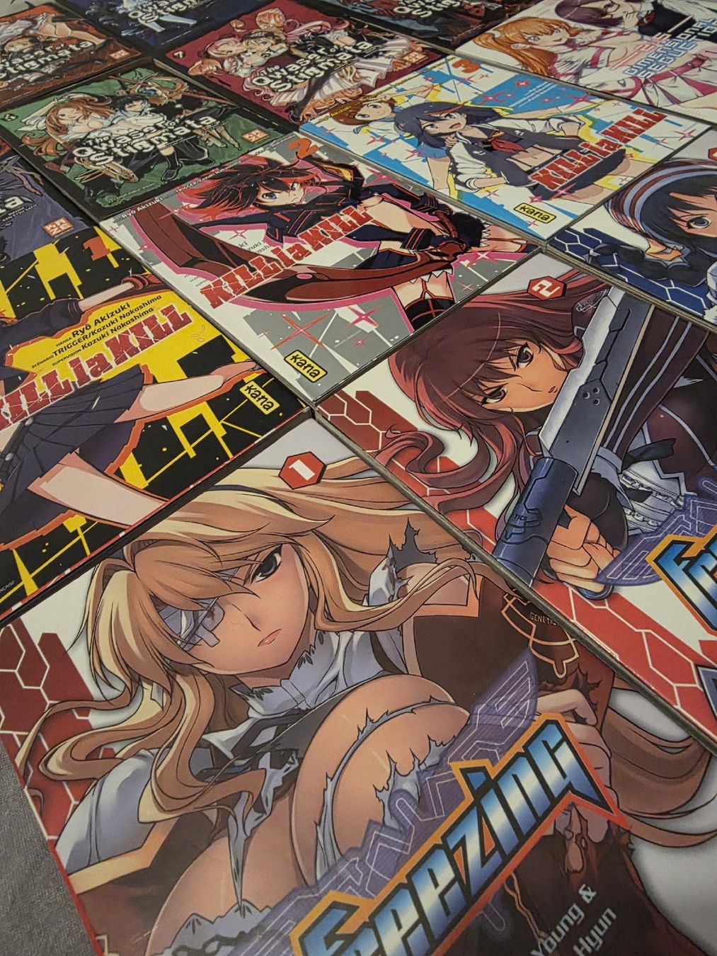 Kill La Kill, Qwaser of stigmata, Freezing ( 16 mangas fr ) (Neuf (Voir ...