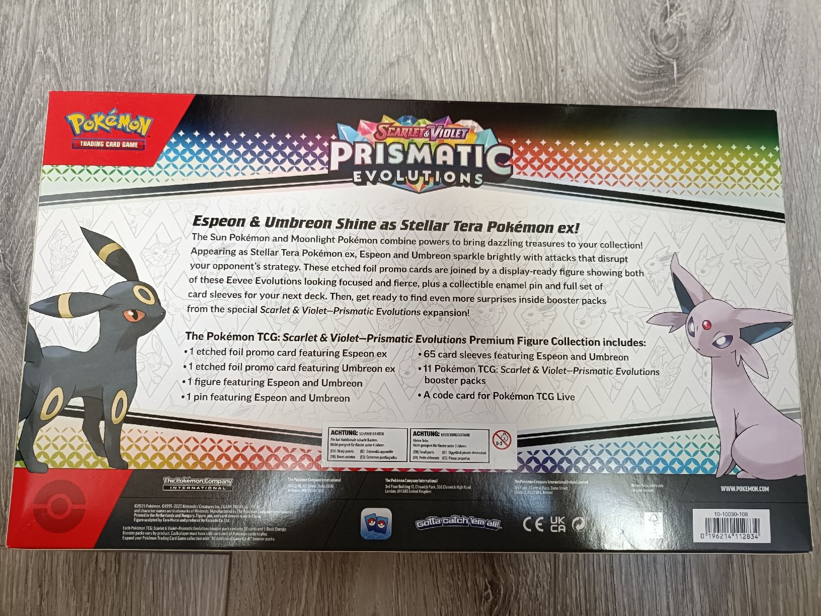Pokémon Cartes à collectionner: pokémon Premium Figure Collection Prismatic Evolutions  – Neuf avec emballage d'origine à Lostallo par cha_lx5j 1