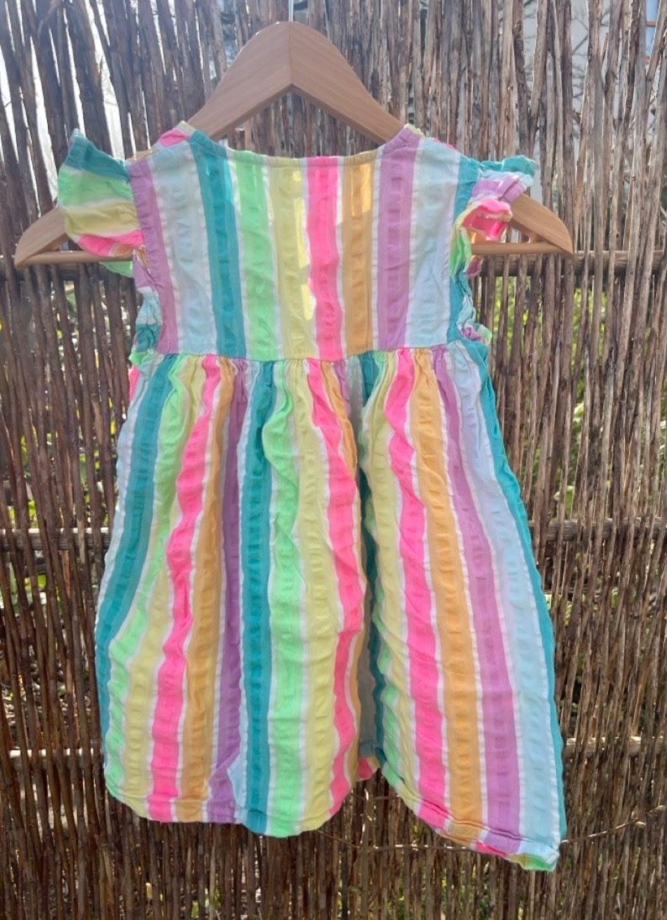 Next Vestiti & Gonne: Gestreiftes Sommerkleid Next 110/116 – Usato da Safenwil venduto da 2hand_aber_wertvoll