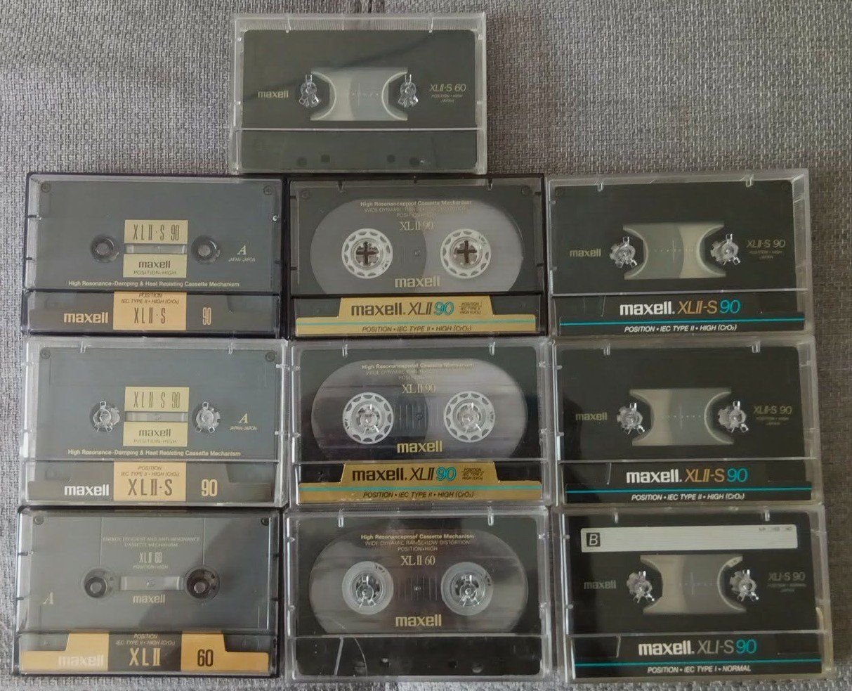 Musicassette: MAXELL - 10 x cassettes MC / made Japan – Usato da Le Locle venduto da borgespatricia 1