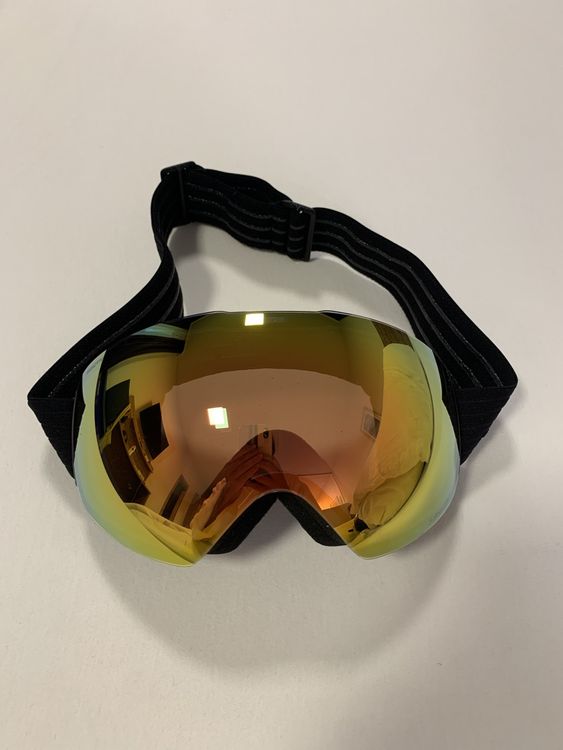 CARFIA Skibrille Damen Rosa - 100% UV Schutz Für Kleine Gesichter, Pink Mit Spiegellinse