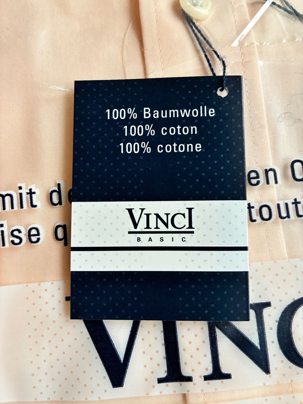 Camicie: Vinci Basic: Chemise/ Hemd/ Camicia – Nuovo e nell'imballaggio originale da Fribourg venduto da SD1910 2
