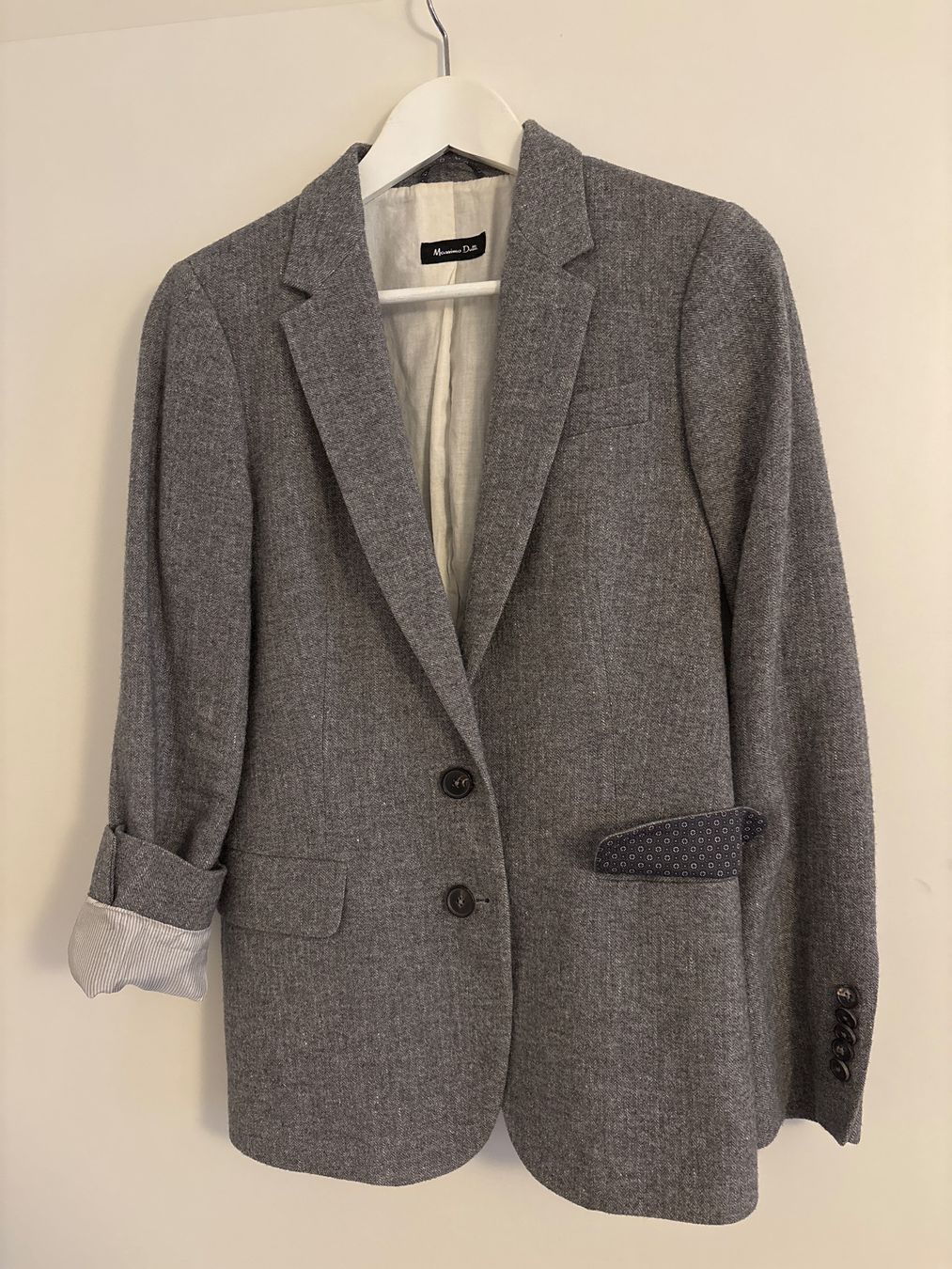 Massimo Dutti Completi & Tailleur: Massimo Dutti Blazer grau, Gr. 40 – Usato da Wittnau venduto da soufriere