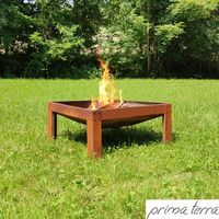 Feuerstelle Calido in Edelrost, H=40cm - SONDERPREIS