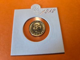 5 Rappen 1918 Meesing