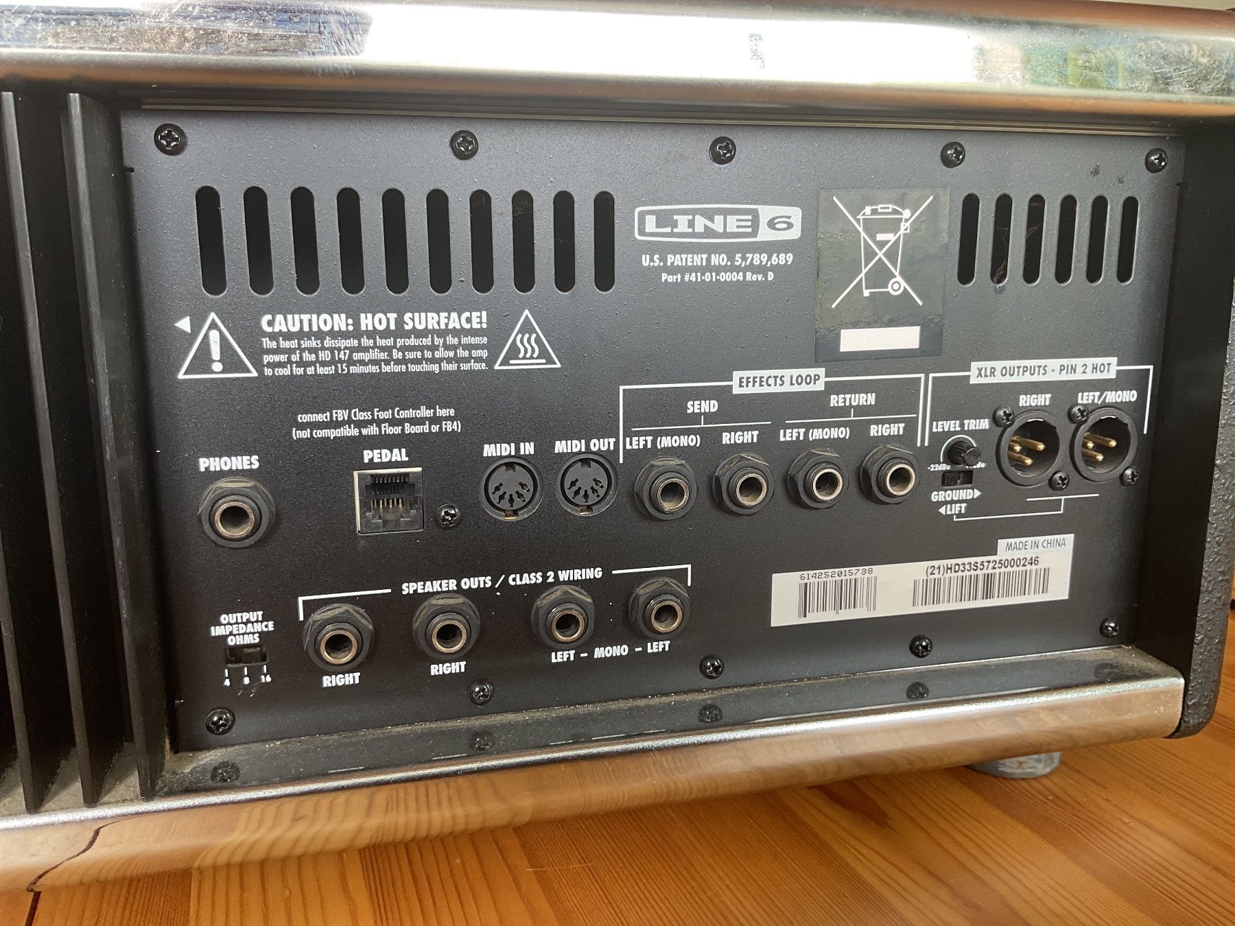 Line 6 Verstärker: Line 6 HD 147 Amp – Gebraucht aus Niederwil SG von Melar01 3