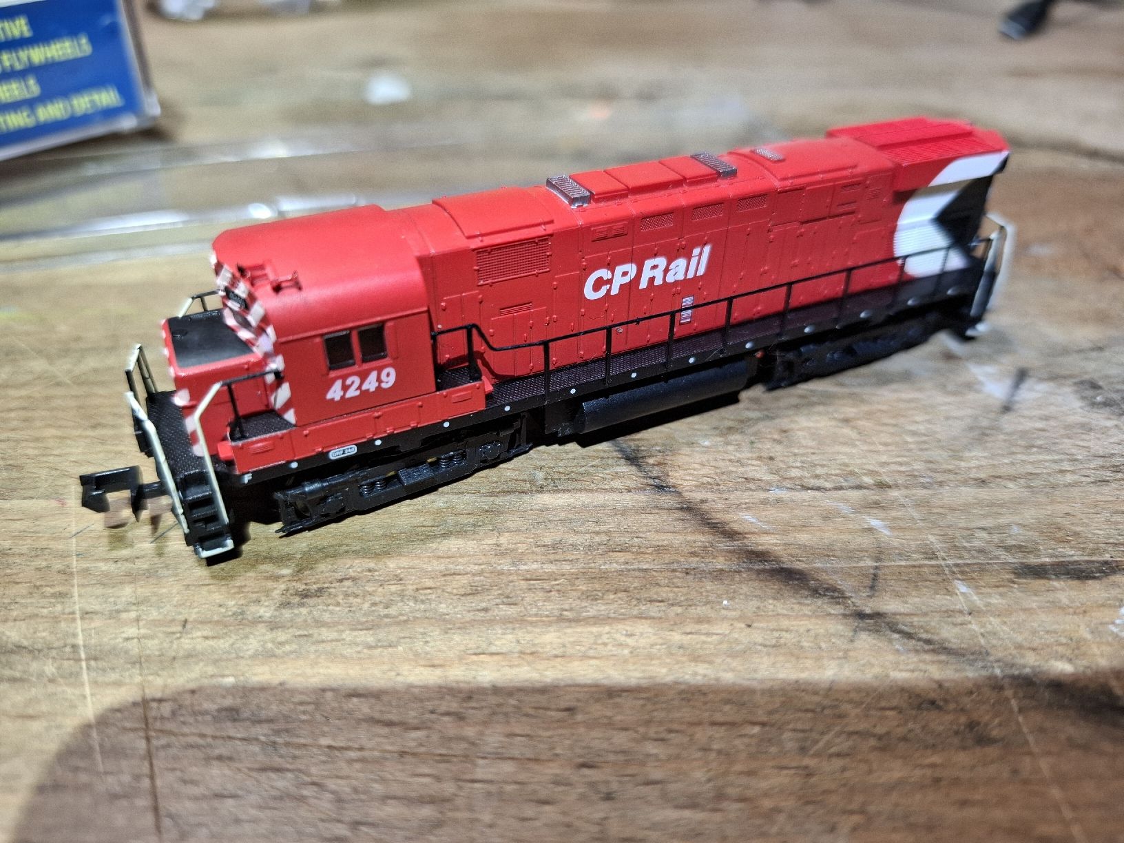 Modelleisenbahnen: Spur N Diesellok CPRail – Gebraucht aus Flaach von maniv6
