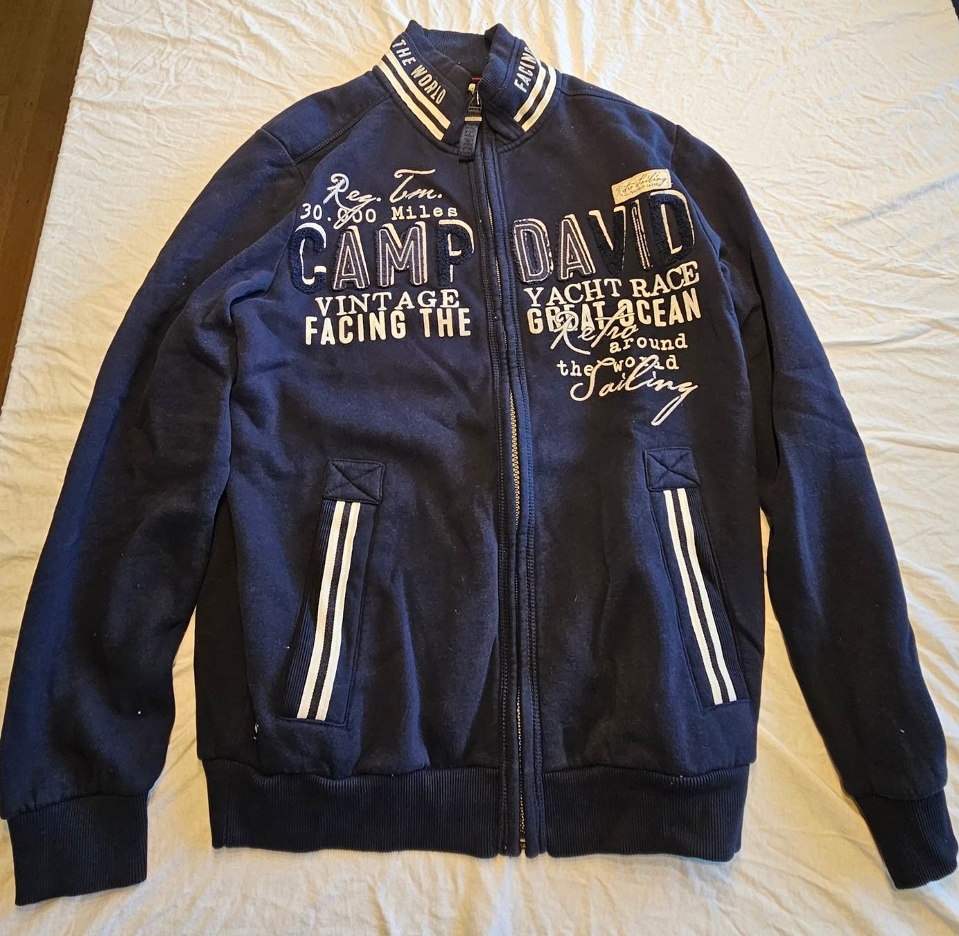 Camp David Pullover & Sweatshirts: Camp David ZIP-Pullover, Gr. L – Gebraucht aus Cham von Pfingsti