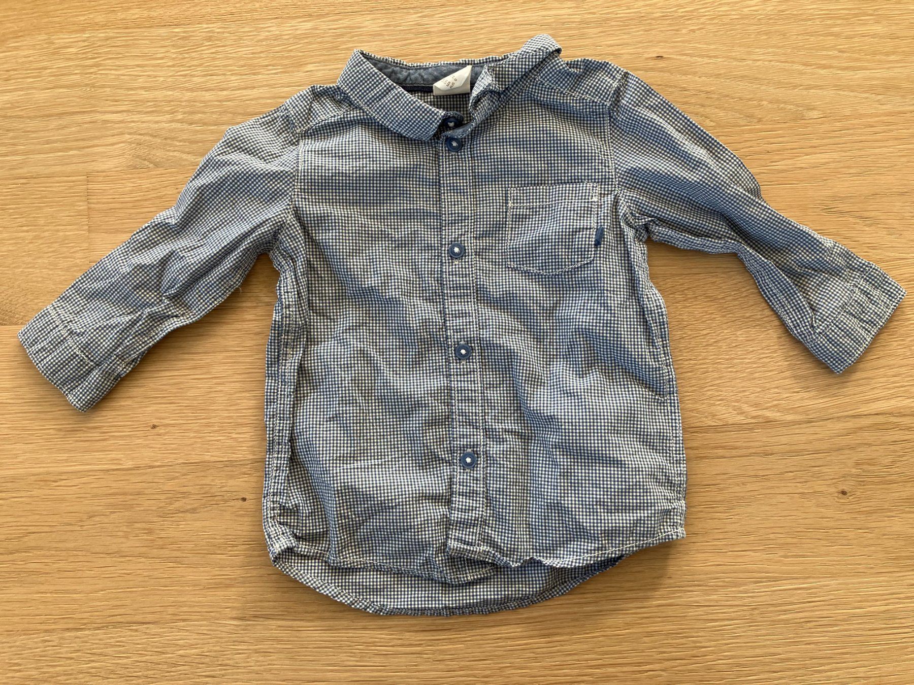H&M Camicie, T-shirt & Polo: Kariertes Hemd Gr 74 von H&M – Usato da Zürich venduto da tscherel