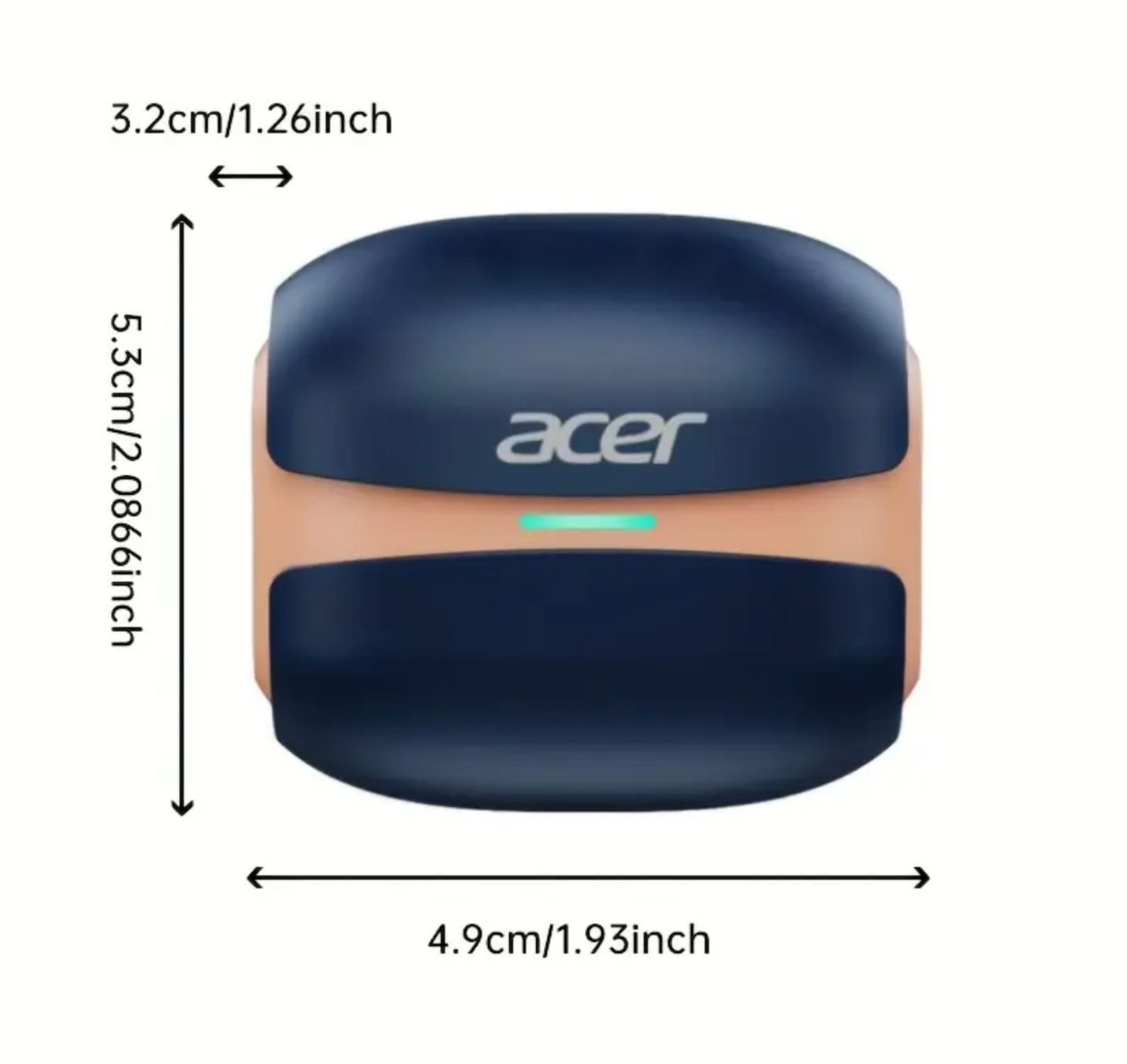 Cuffie: Acer Wireless Earbuds 548 | Noise Cancelling Blau – Nuovo e nell'imballaggio originale da Winterthur venduto da Pcline1 2