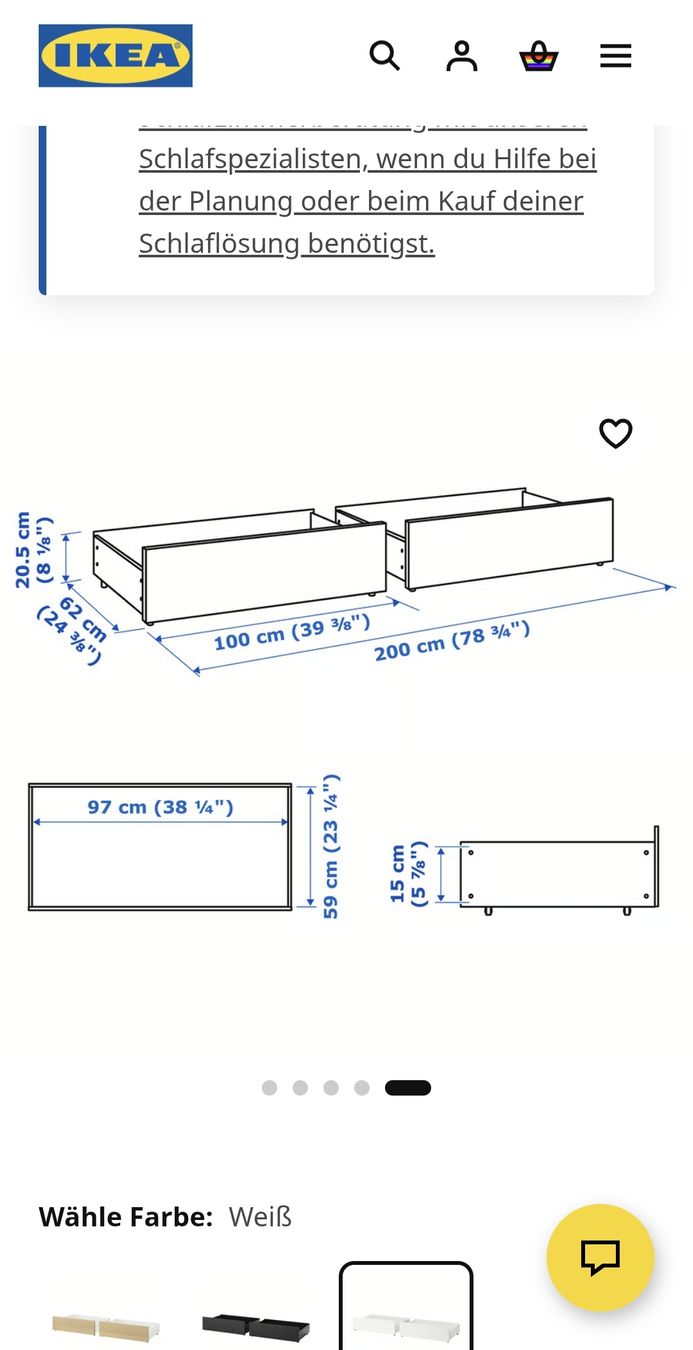 Letti: IKEA MALM Bettkasten Weiss 4 Stk – Usato da Zürich venduto da Inanina 2