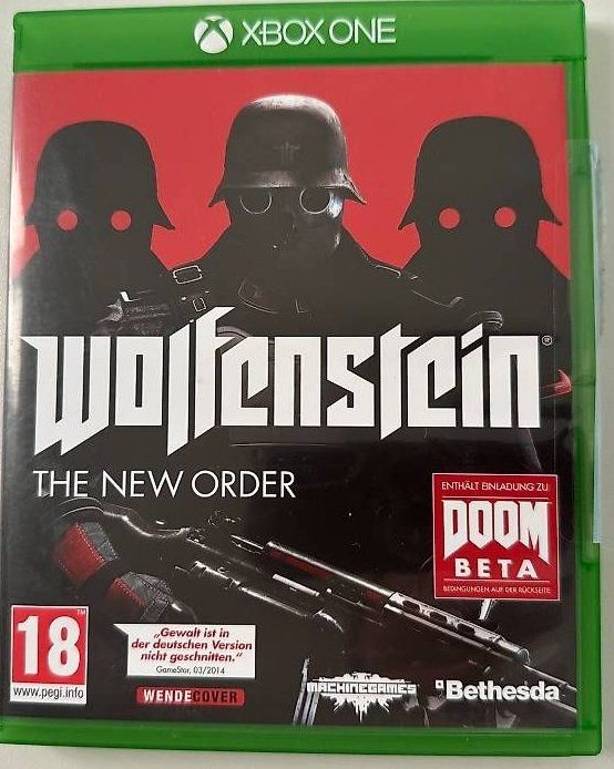Microsoft Spiele: Wolfenstein: The New Order++XBOX ONE – Gebraucht aus Nidau von EXP40