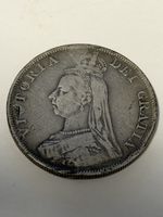 Grossbritannien Crown 1889 Queen Victoria – Silber 925 