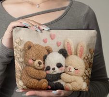 Nessesaire-Kosmetiktasche-Etui-Kulturbeutel-niedliche Tiere
