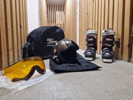 Équipement Complet Ski Alpin Haut de Gamme + Gants Ziener 