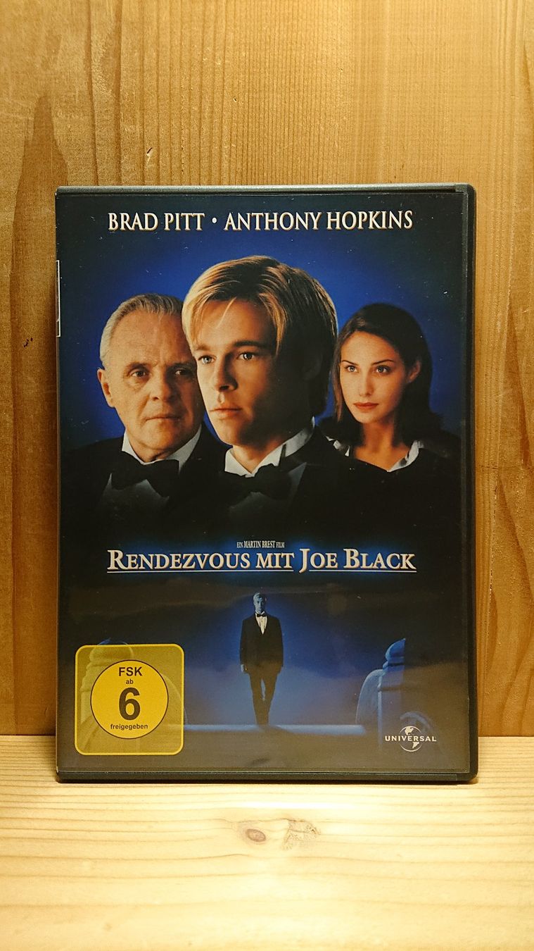 Alle DVDs: RENDEZVOUS MIT JOE BLACK DVD mit Brad Pitt – Gebraucht aus Wilderswil von Exebub