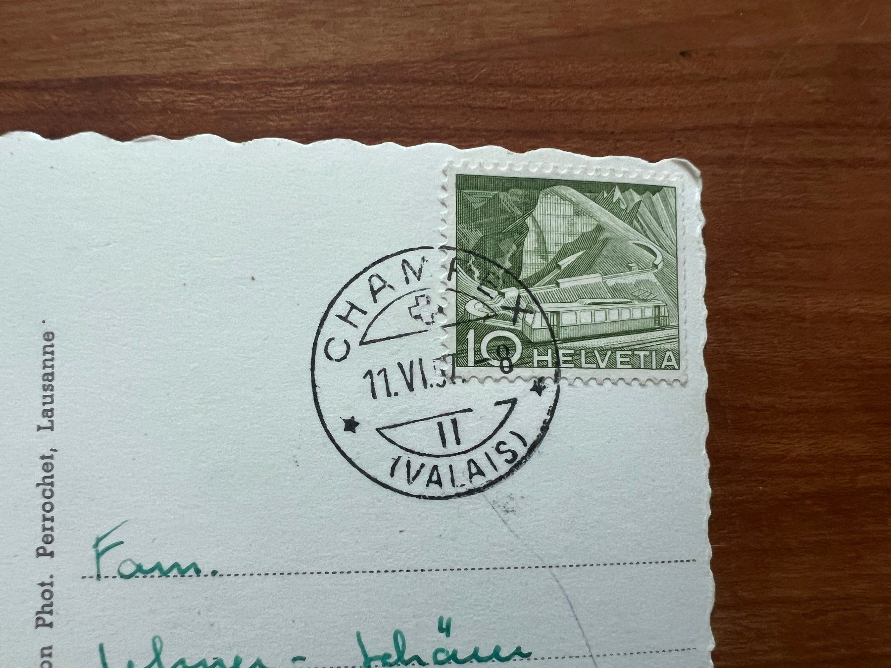 Cartes postales: AK 1957  Champex     (G1726) – D'occasion à Hinwil par Sidi4 1