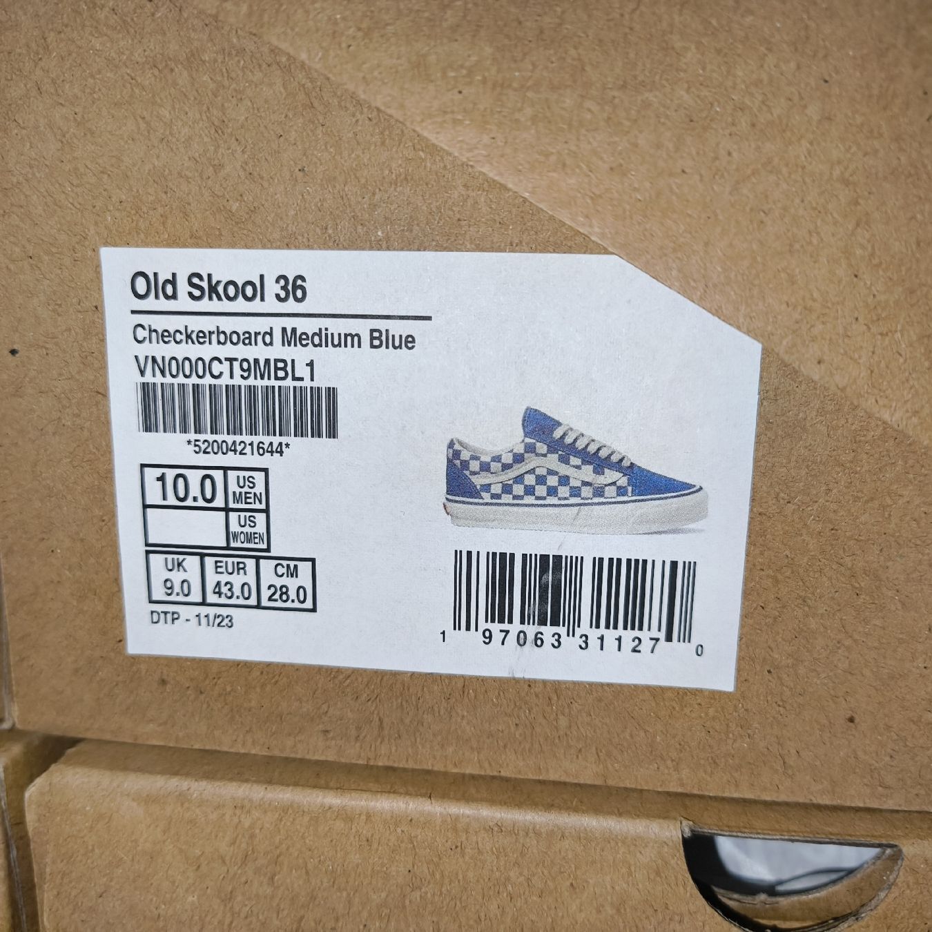 Vans Scarpe da uomo: Vans Old Skool Checkerboard Gr. 43 / US 10 – Nuovo e nell'imballaggio originale da Uitikon Waldegg venduto da PJLS1 4