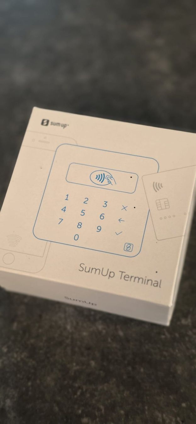 Sumup Registratore di cassa: SumUp Air Zahlungsterminal – Usato da Samstagern venduto da gilido01 1