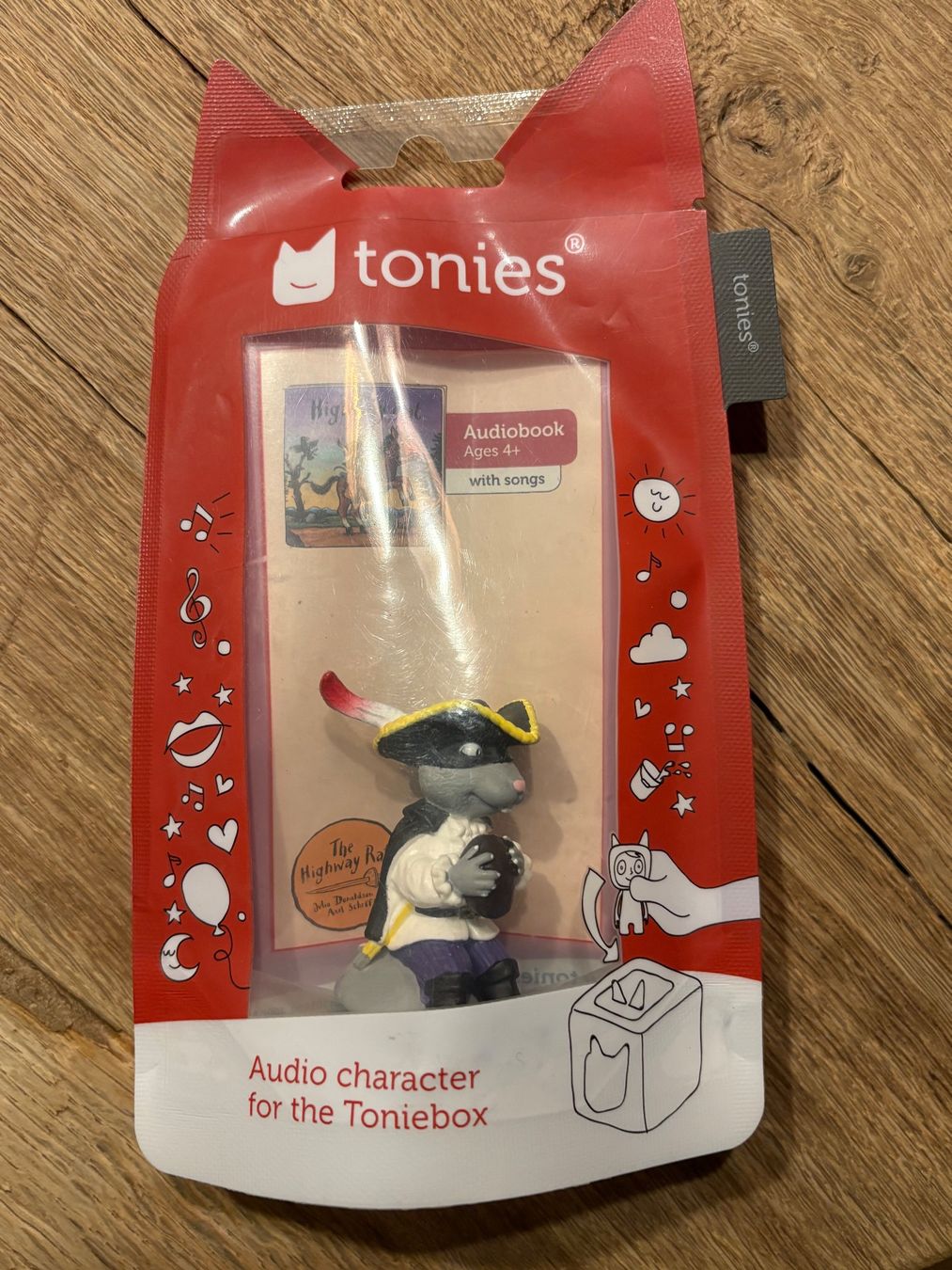 Tonies Figuren: Tonie Räuber Ratte in Englisch – Neu und originalverpackt aus Obersaxen von Bob-omb