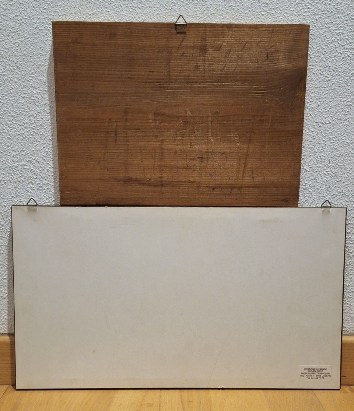 Foto & Immagini: 2 x Gemälde Schweizer Appenzell Bauernmalerei – Usato da Emmenbrücke venduto da abu_9mj8 3