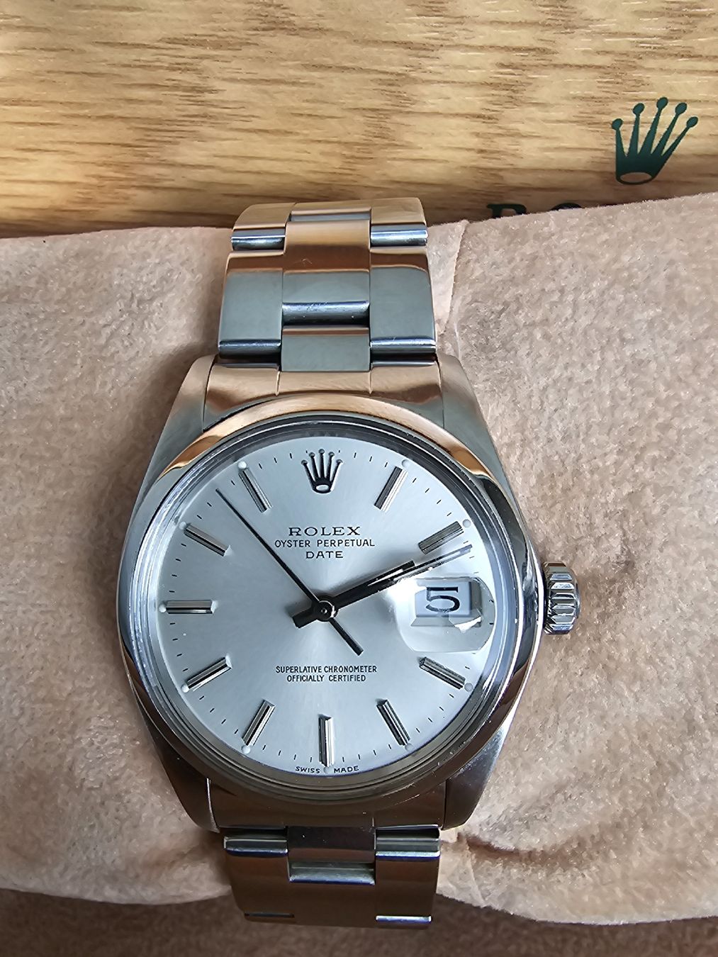 Rolex Uhren: Rolex Oyster Perpetual Date Reference 1500 – Gebraucht aus Zug von Andkur1971 1