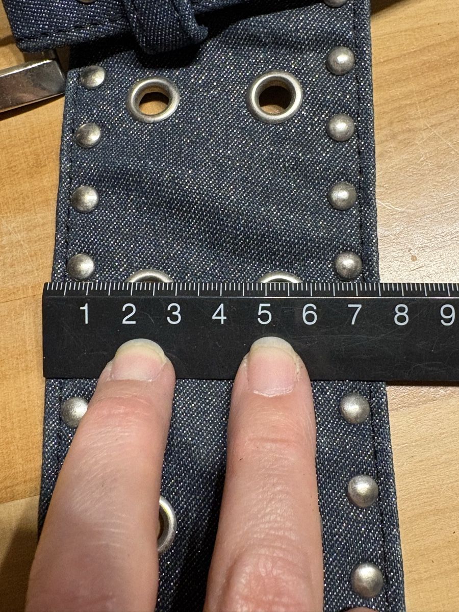 Cinture: Talliengurt Jeans optik 74 - 98 cm – Usato da Rümlang venduto da euqinom16 3