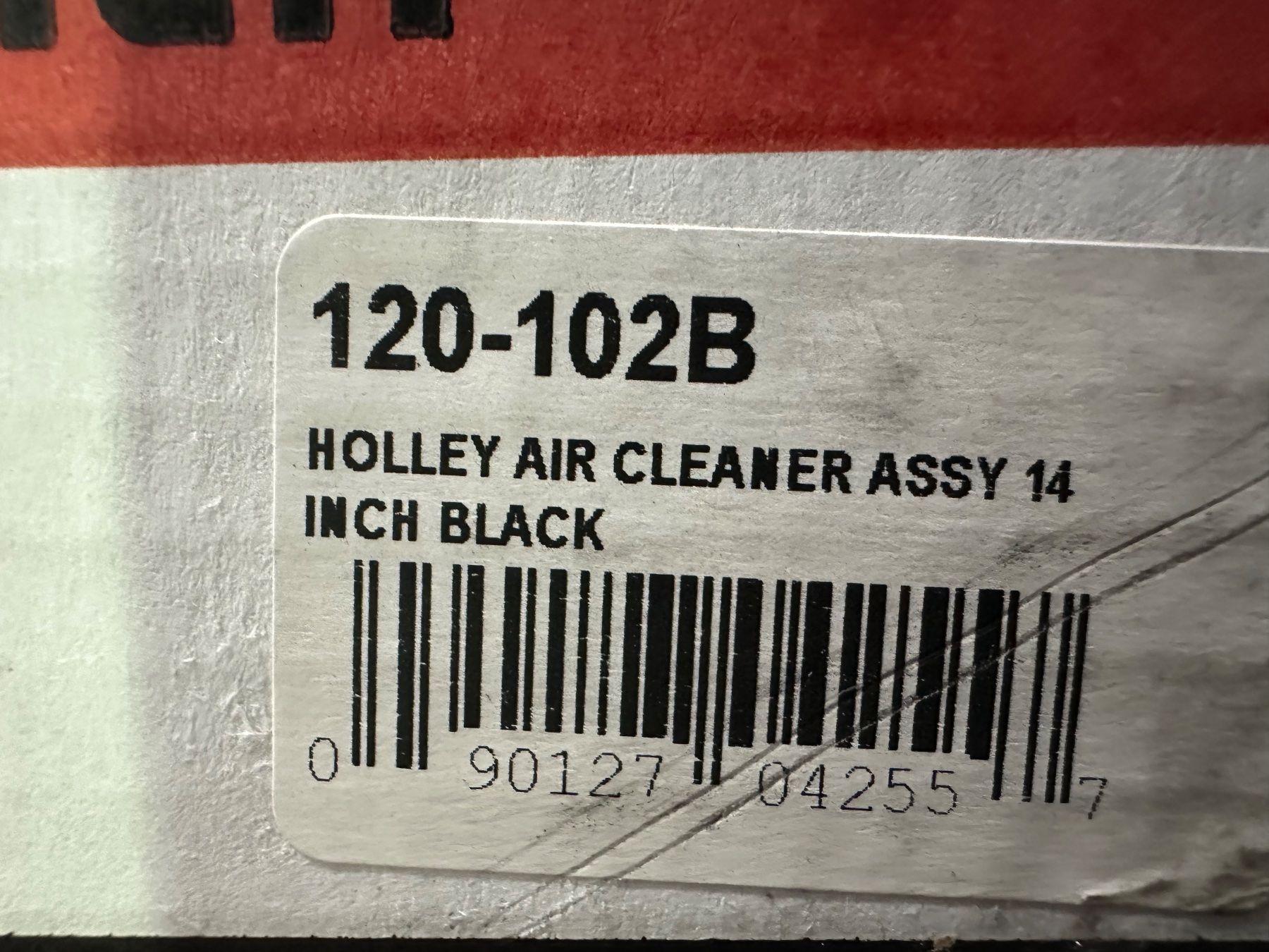 Tutti pezzi di ricambio auto: Holley Luftfilter 14" Schwarz – Nuovo e nell'imballaggio originale da Oberohringen venduto da climservice 2