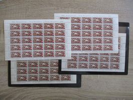 Pro Patria 2 feuille complet ABCD neuf** 200.--