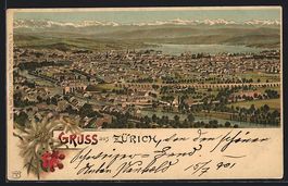 Litho Zürich, Neujahresgrüsse mit Blic