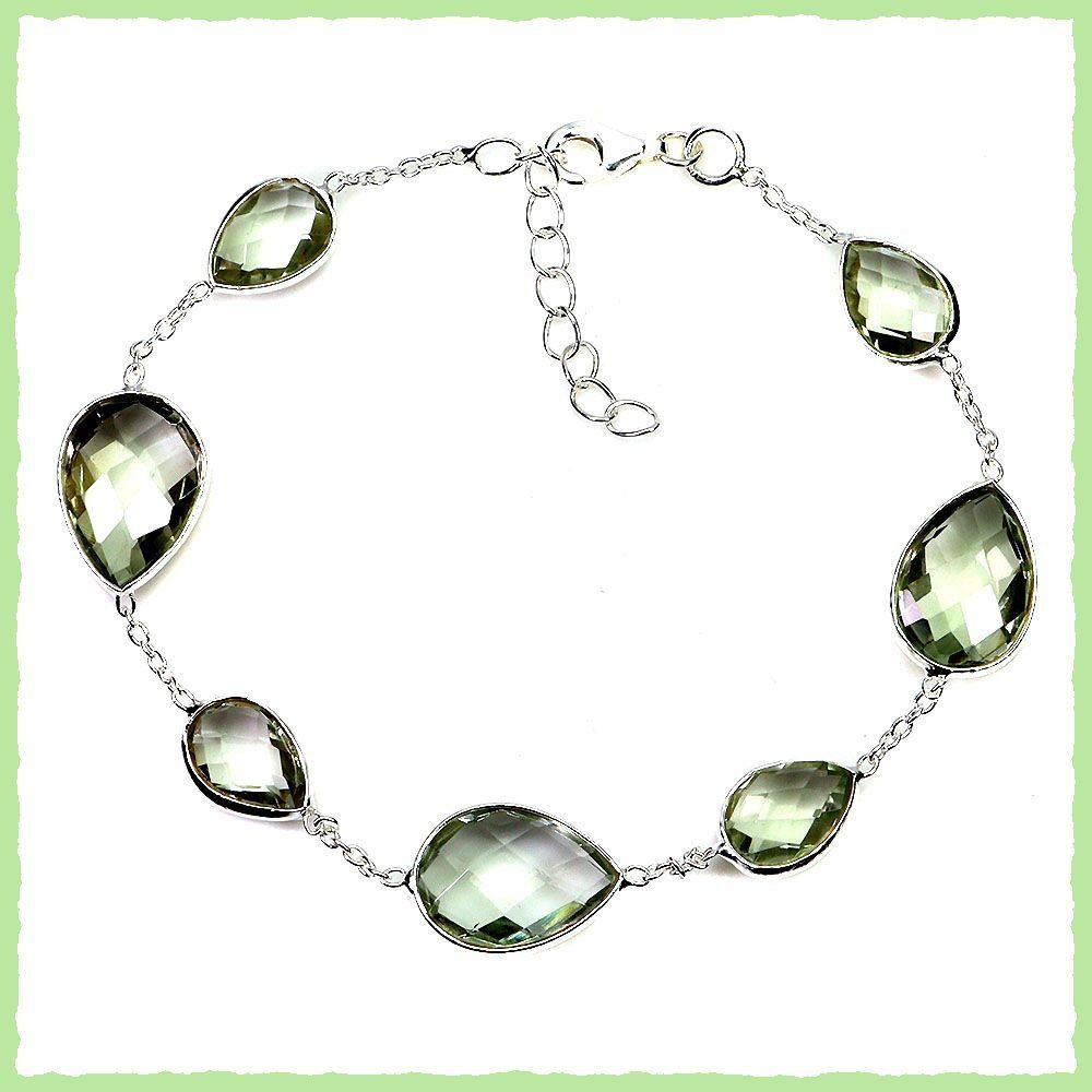 Armbänder & -reifen: Grüner Amethyst Armband 925 Silber – Neu und originalverpackt aus Oberglatt ZH von Goldfee1 3