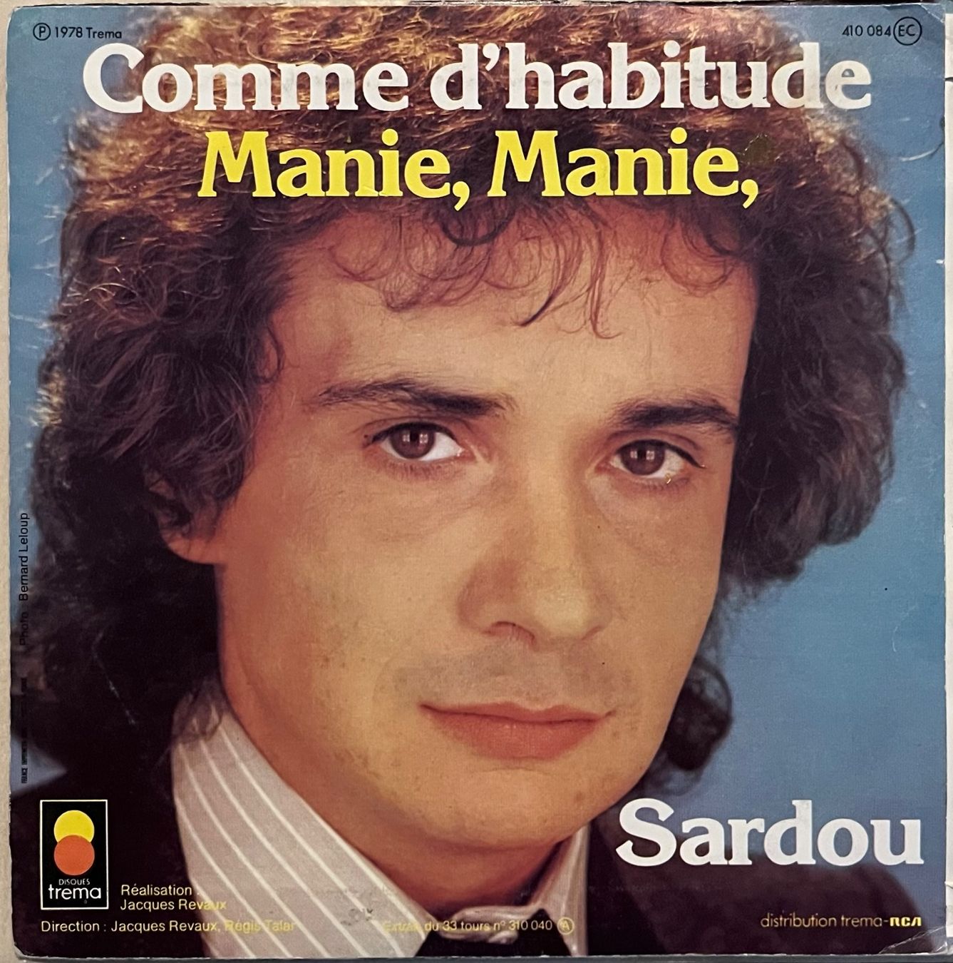 Schallplatten: MICHEL SARDOU - COMME D'HABITUDE – Gebraucht aus Bussigny von vinyl-pas-cher 1