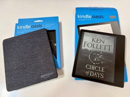 Kindle Oasis (32 GB WLAN, Graphit) – Top-Zustand