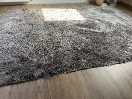 Stepevi Teppich Touch Me Short Pile, silbergrau, 170 x 240cm