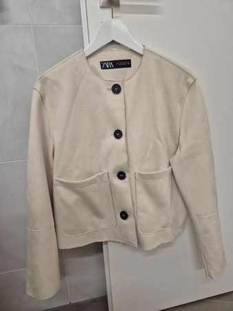 ZARA Kunstlederjacke