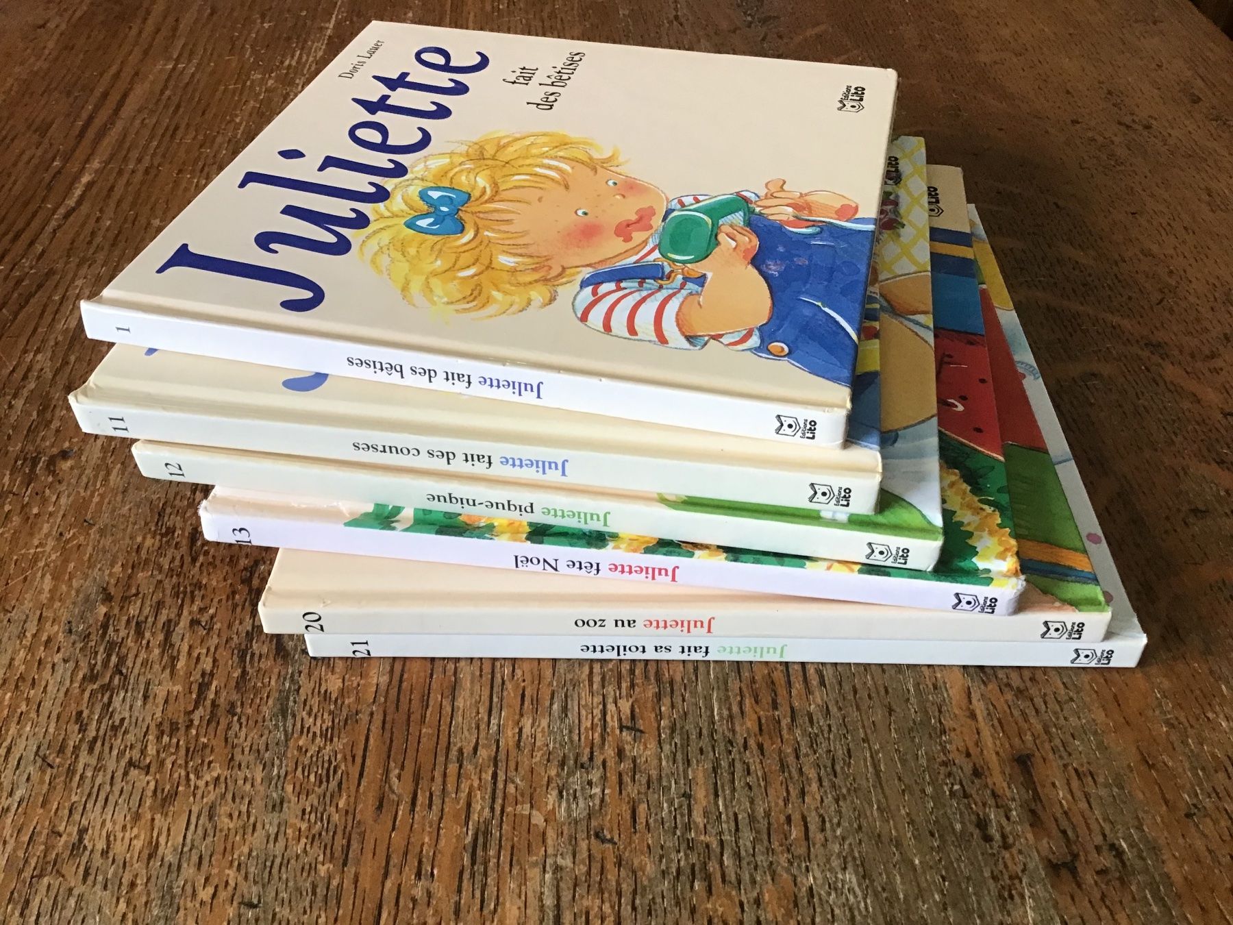 Bücher: Lot 6 volumes Juliette – Gebraucht aus Fully von Ruby97 4