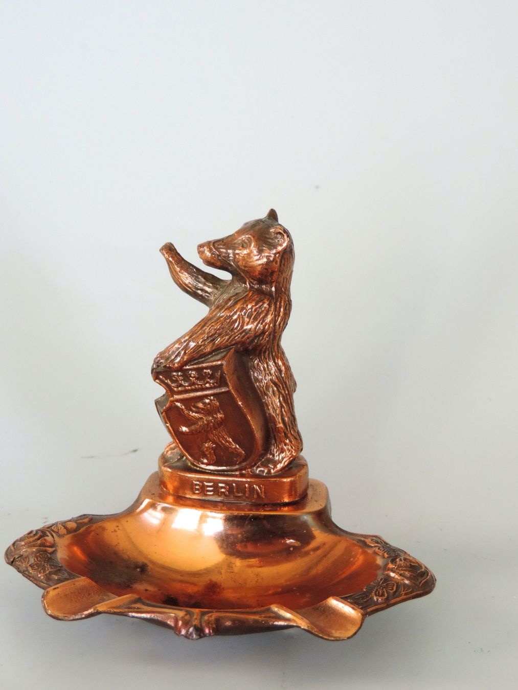 Statuette: Berliner Bär Ascher aus Kupfer – Usato da Horw venduto da luzernicus