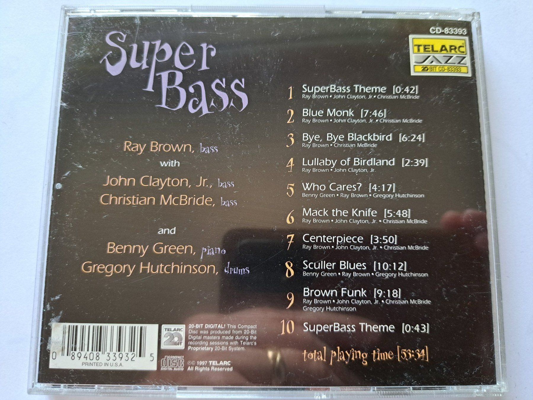 CD: Cd Ray Brown - Superbass – Usato da Pully venduto da bro_n52j 1