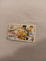 Djibouti 1982 Coupe du monde football, rare timbre!