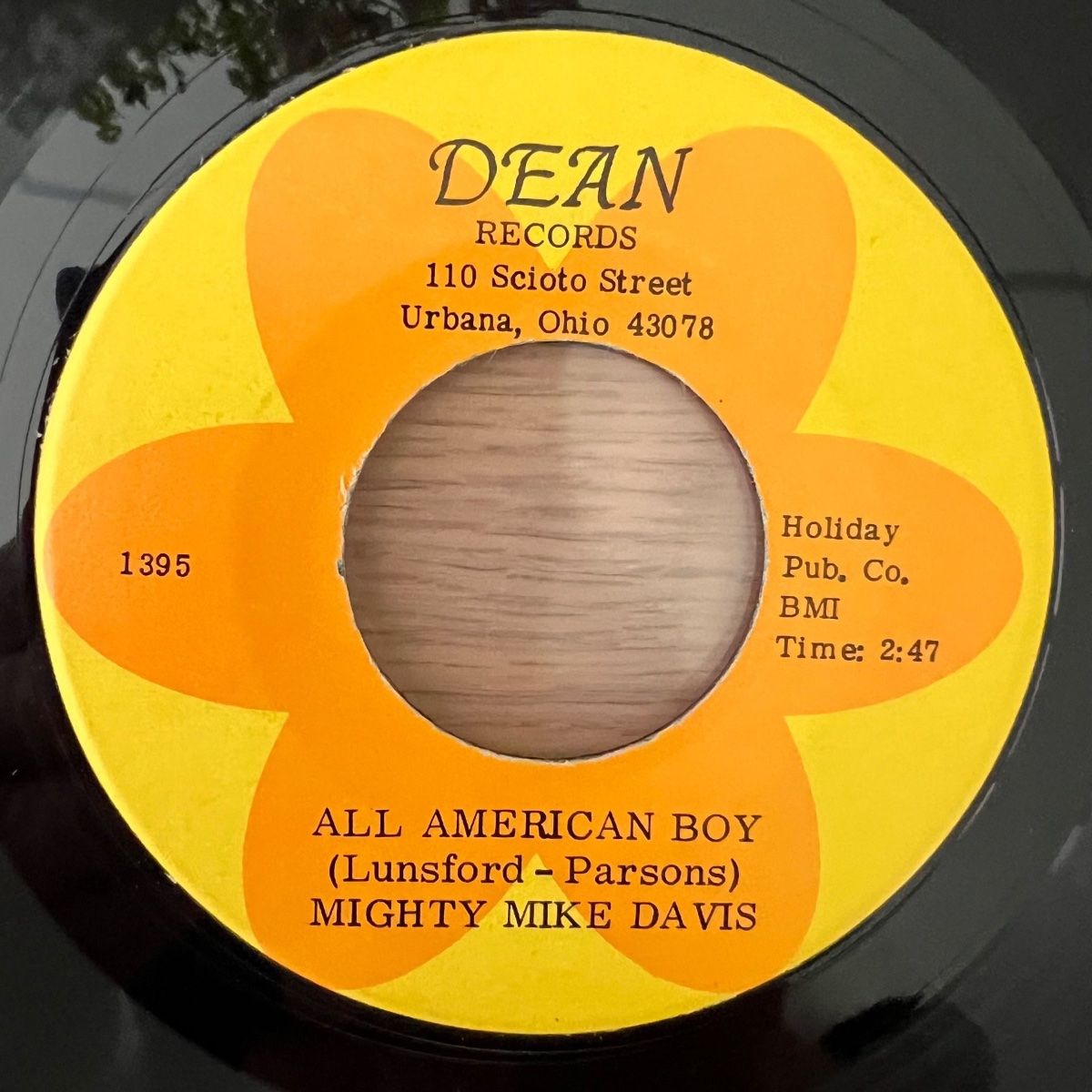 Dischi in vinile: Mighty Mike Davis - All American Boy / US-Press. 1969 – Usato da Gais venduto da soundcave57