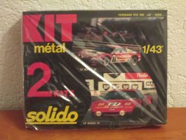 Solido Kit Ferrari BB512 Le Mans 78 (2 voitures)  1/43