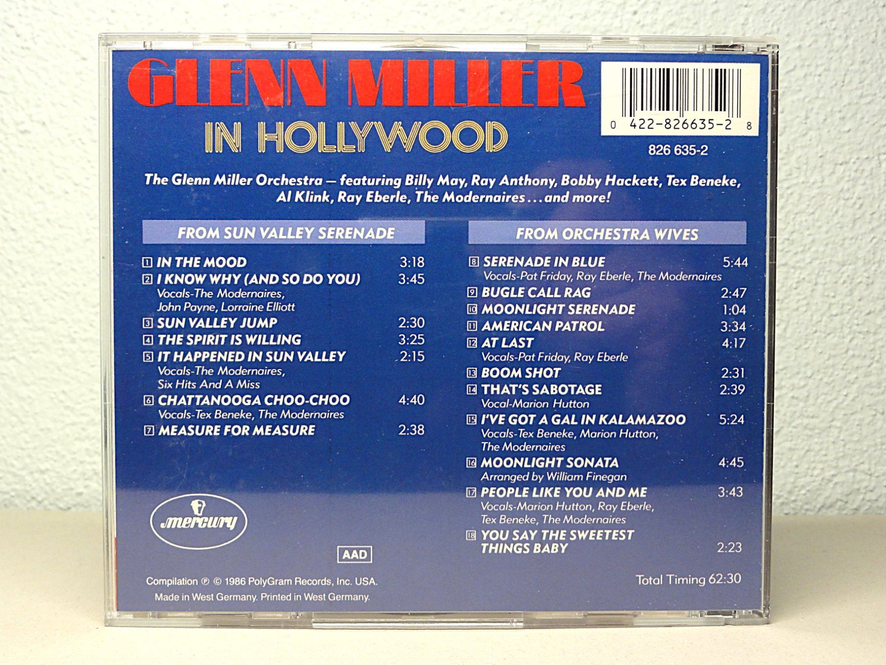 CD: CD Glenn Miller in Hollywood – Usato da Solduno venduto da albimicio 1
