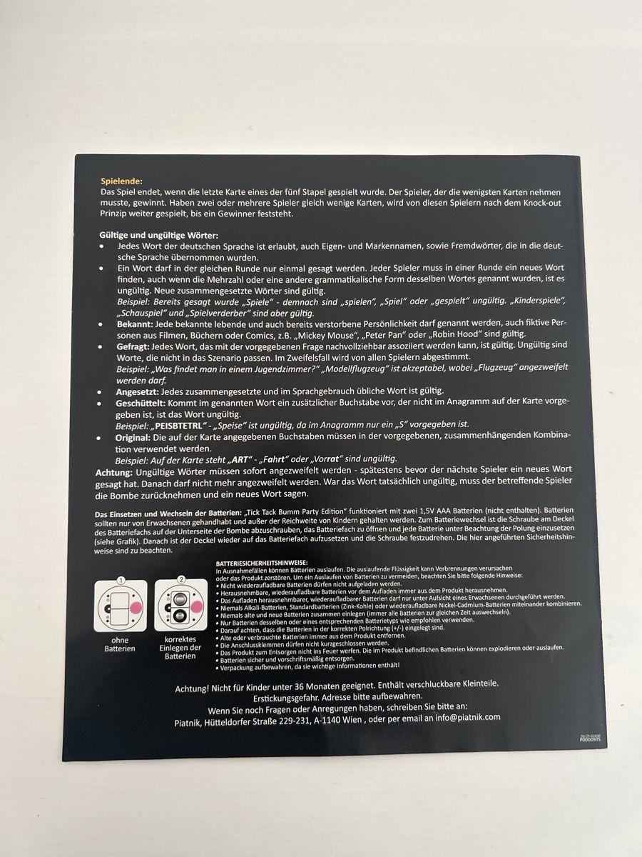 Spiele: Bumm Wortspiel – Neu (gemäss Beschreibung) aus Hausen AG von cele01 5