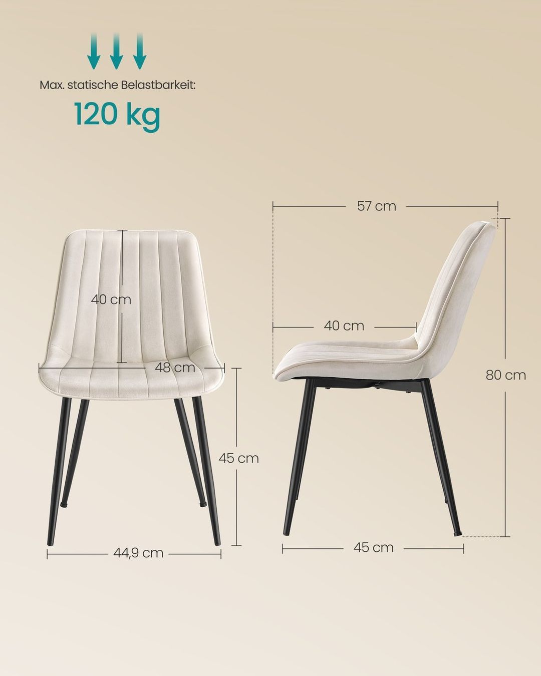 Sedie: Esszimmerstuhl 2er Set DINIO – Nuovo e nell'imballaggio originale da Lachen SZ venduto da MAMORU-MOEBEL 4