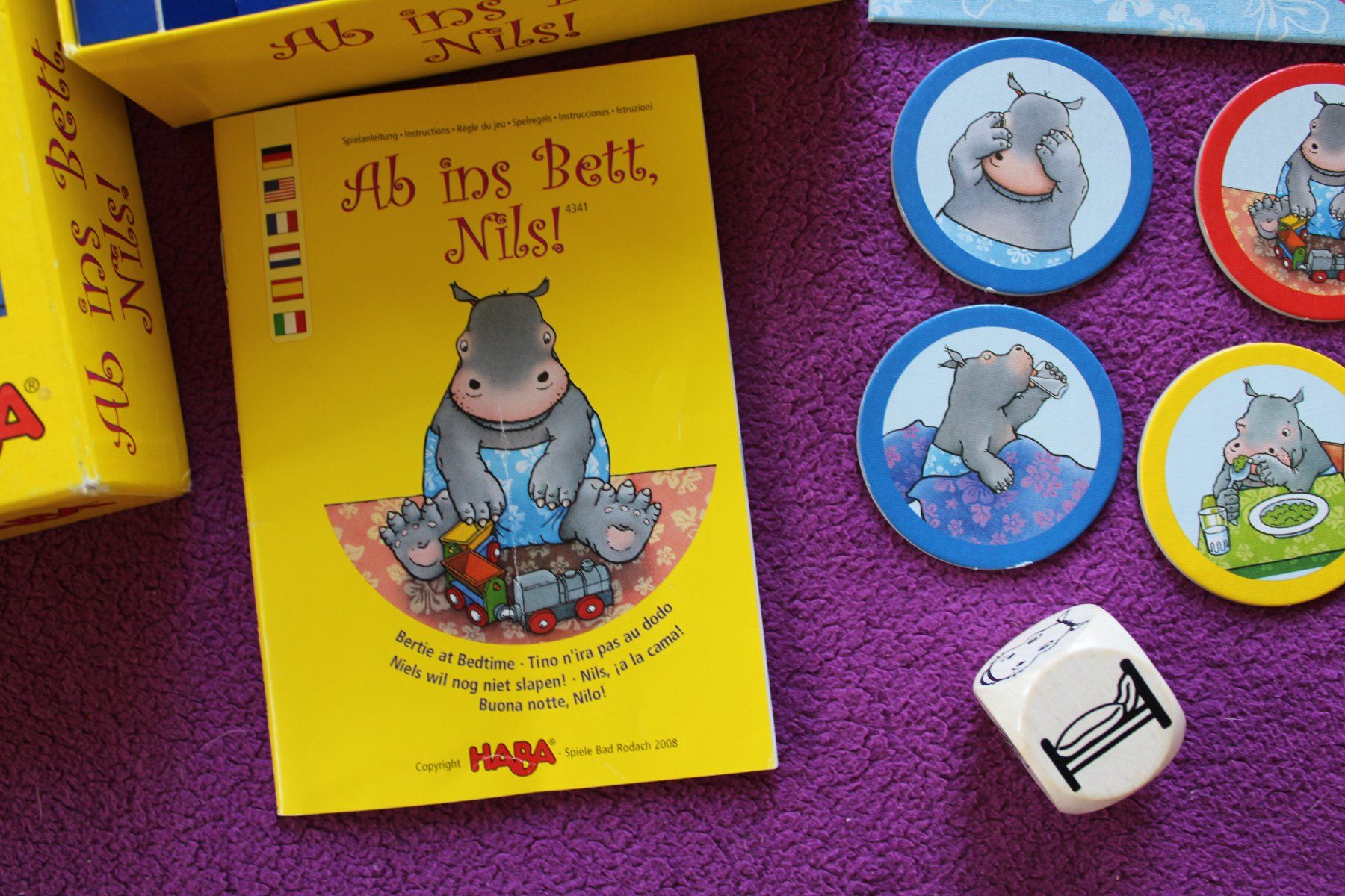 Haba Giochi: Haba Spiel - Ab ins Bett, Nils – Usato da Müllheim Dorf venduto da Seeeule01 4